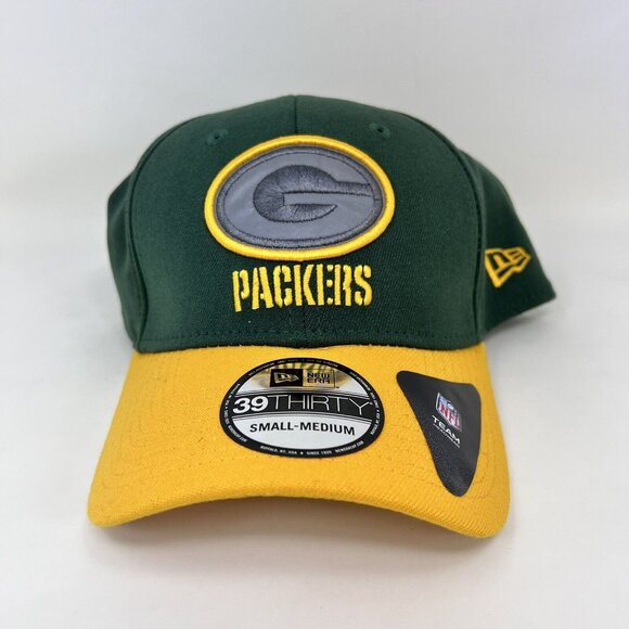 New Era Green Bay Packers 39 Thirty Flex Fit Hat Men’s Size Small-Medium - Picture 1 of 6